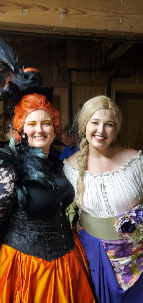 Backstage: The Stepmother and Rapunzel