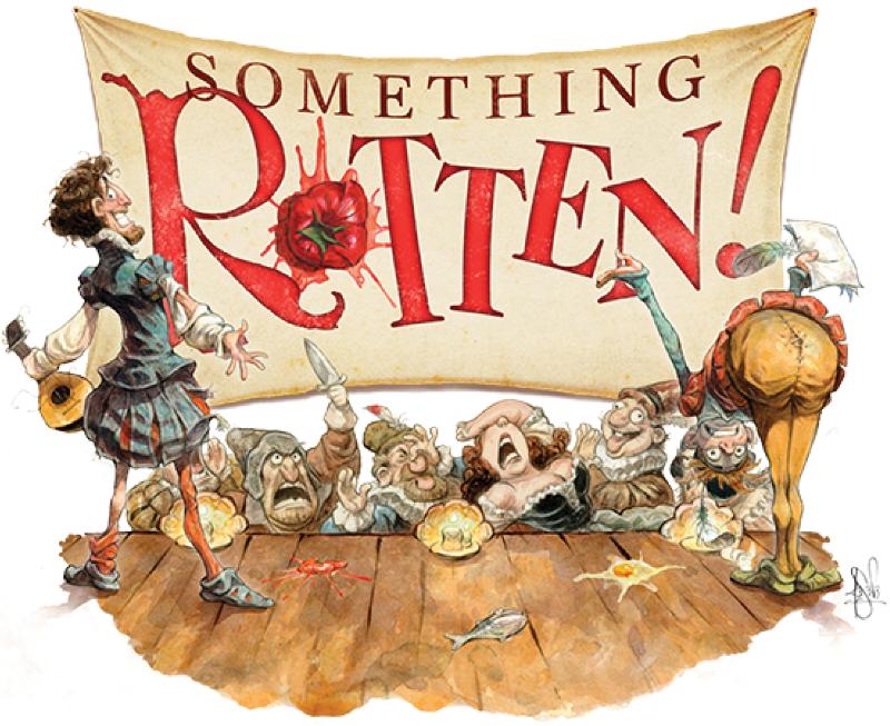 Poster for "Something Rotten!"