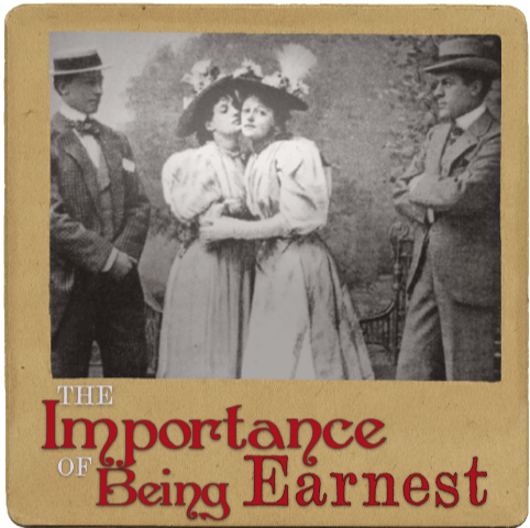 Poster for "The Importance of Being Earnest"