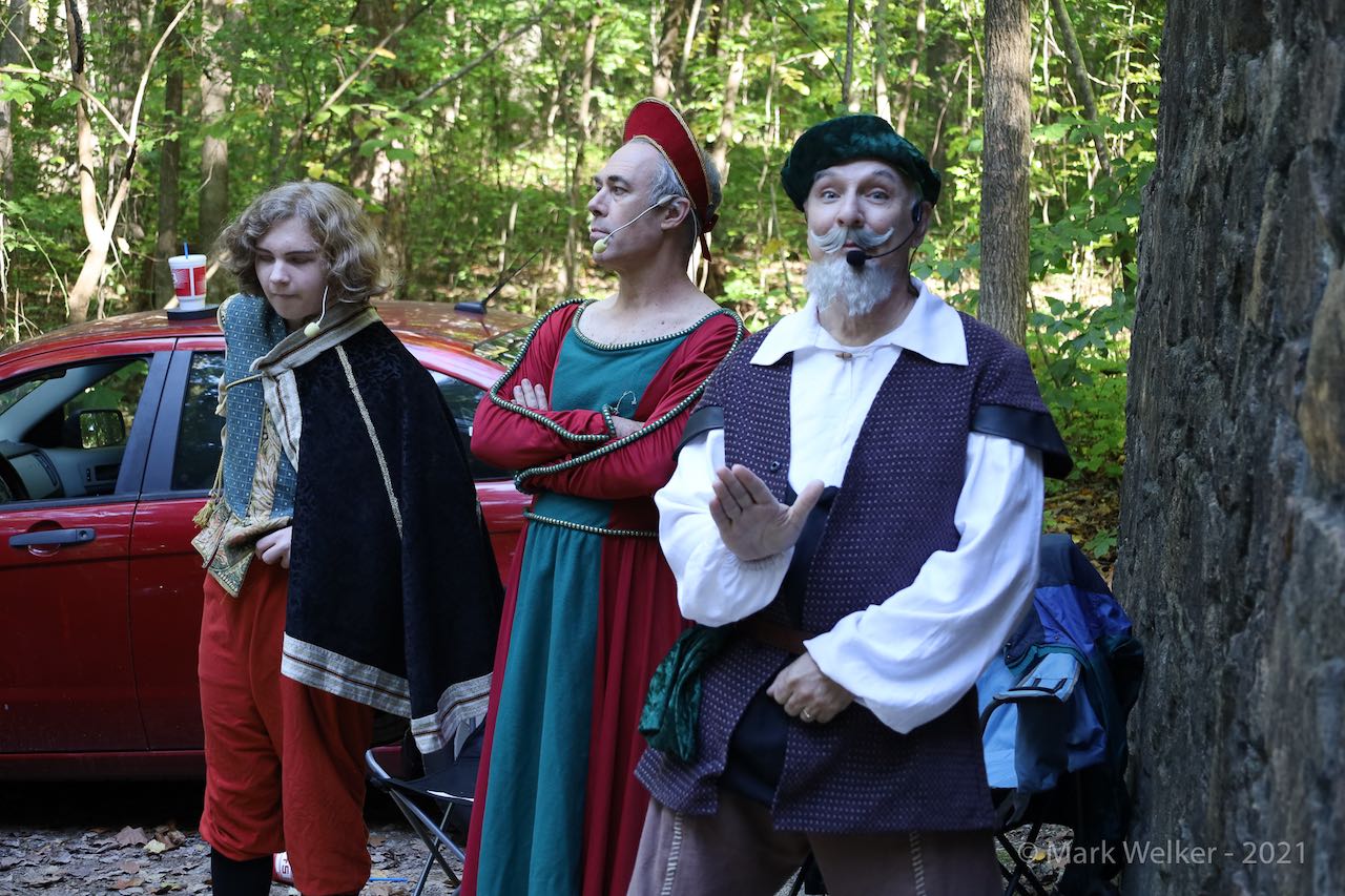 The Bottom Brothers Troupe, behind the scenes