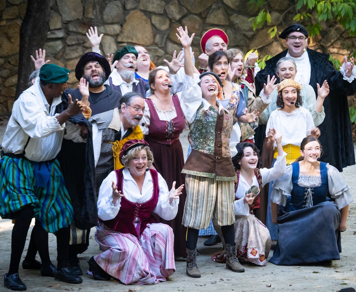 The cast welcome you to the Renaissance!