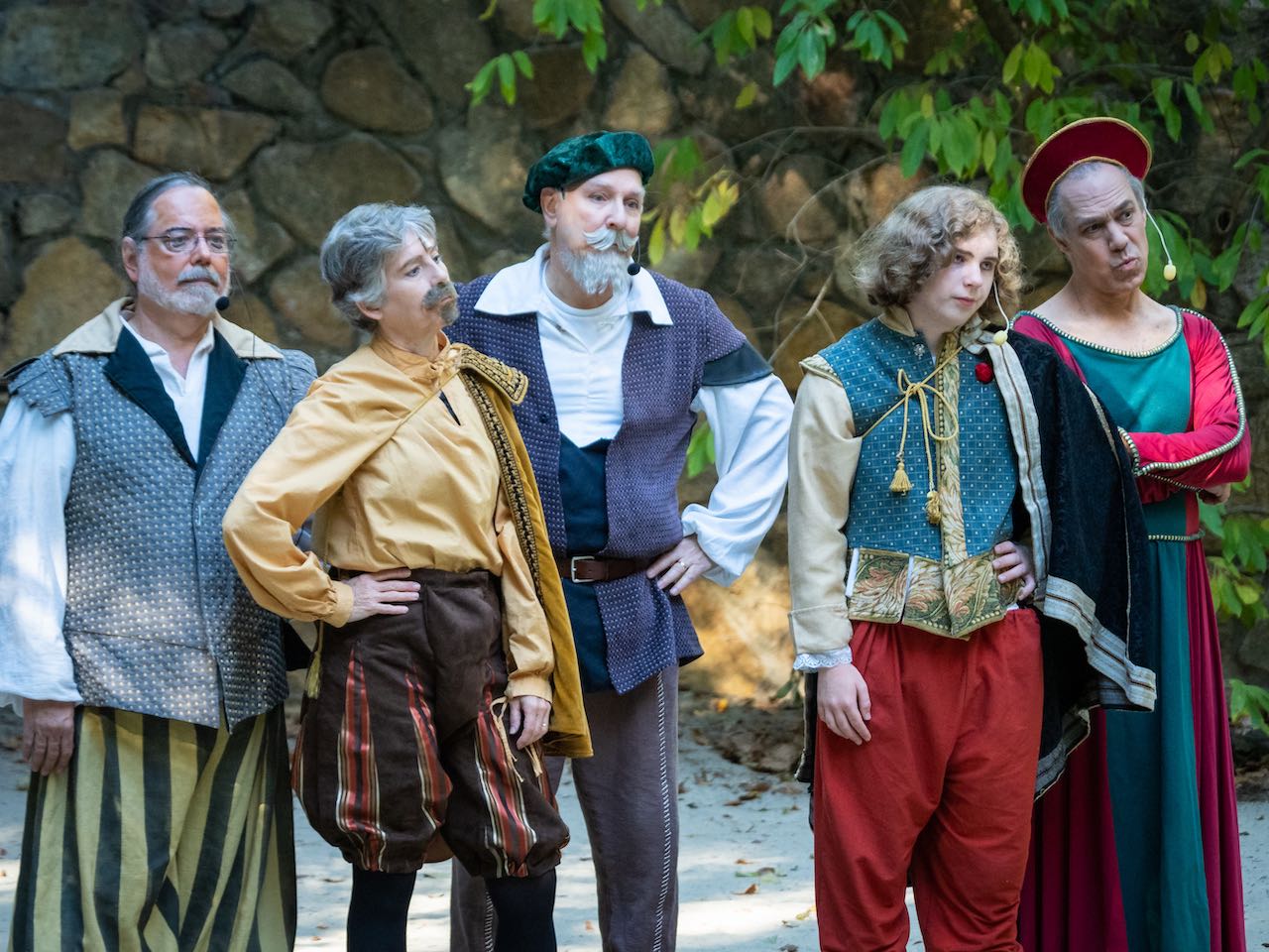 The Bottom Brothers Troupe looks doubtful about Eggs: The Musical