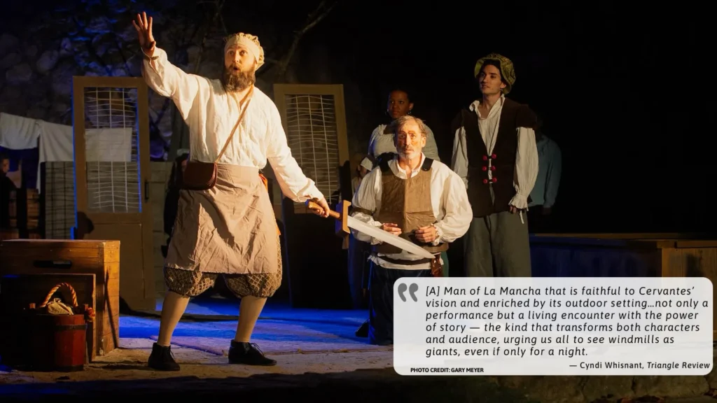 Production Photo from "Man Of La Mancha"
